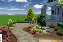 Custom 3D Landscape & Hardscape Customer Designs 1