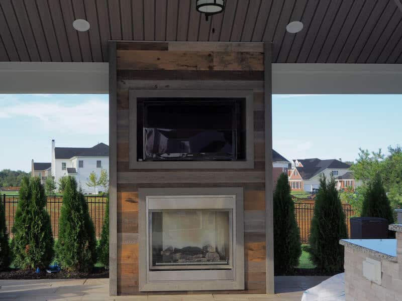 Back Yard Remodel: Patio, Pavilion, Outdoor Kitchen & Fire Features - The Ridings at Cream Ridge