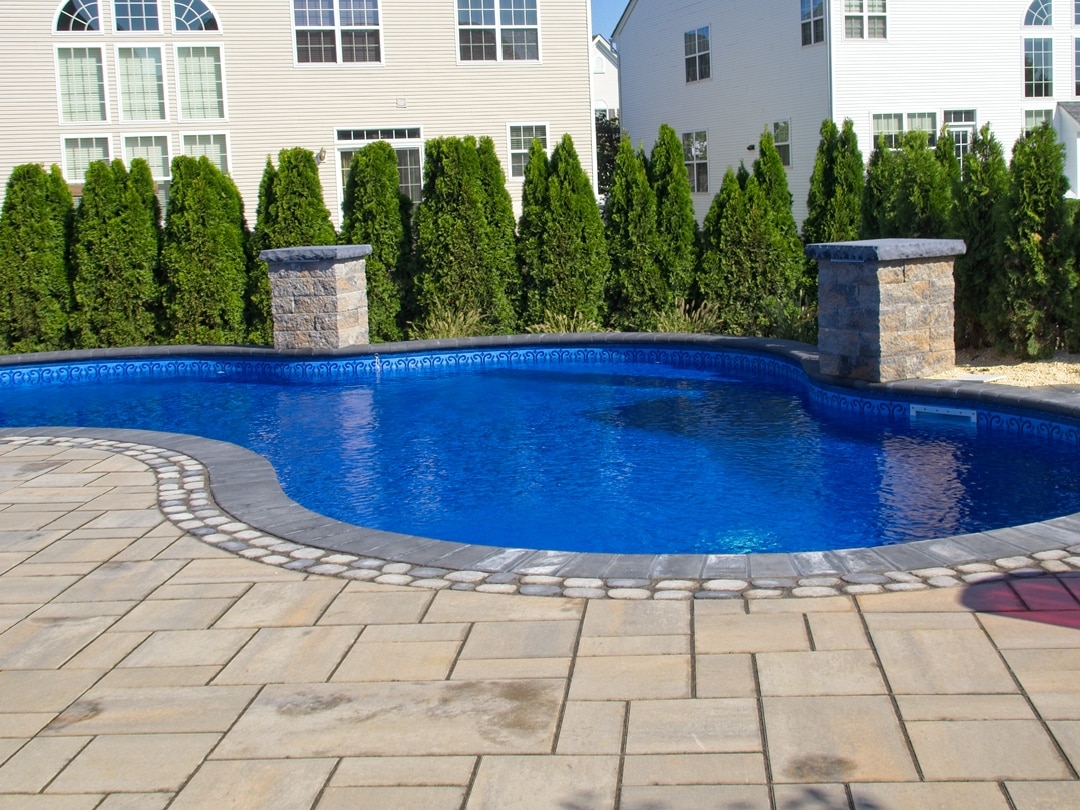 Patio, Spillways, and Pool Coping - Manalapan, NJ