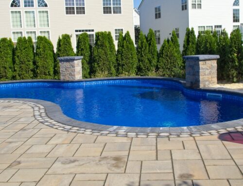 Patio, Spillways, and Pool Coping – Manalapan, NJ